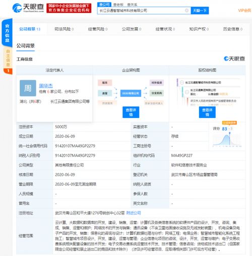 阿里與長江云通聯(lián)手布局智慧城市，新公司注冊資本達5000萬